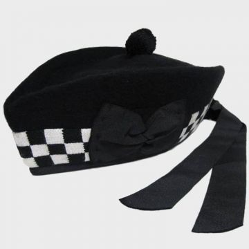 Black and White Dice Hat