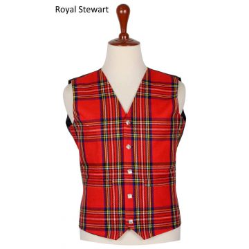 Royal Stewart Tartan Vest