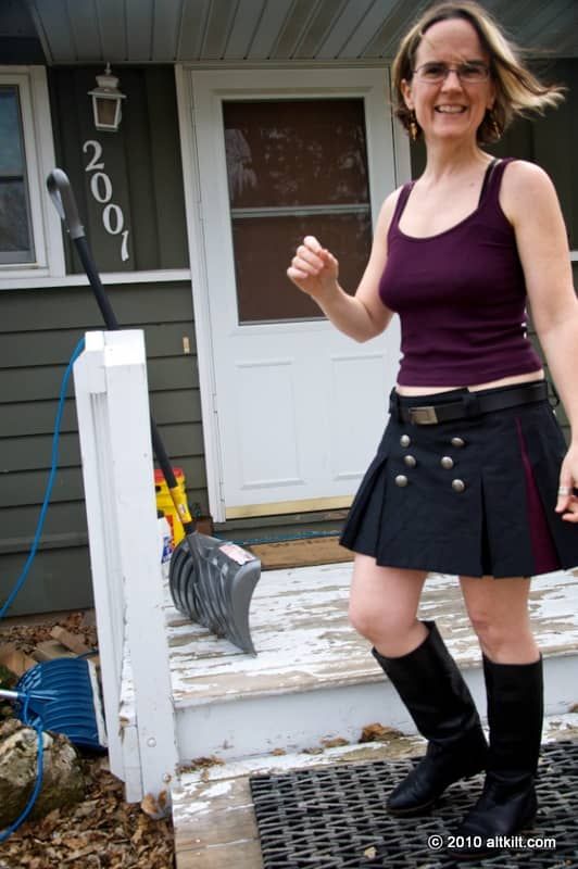 Cargo Utility Kilt For Women