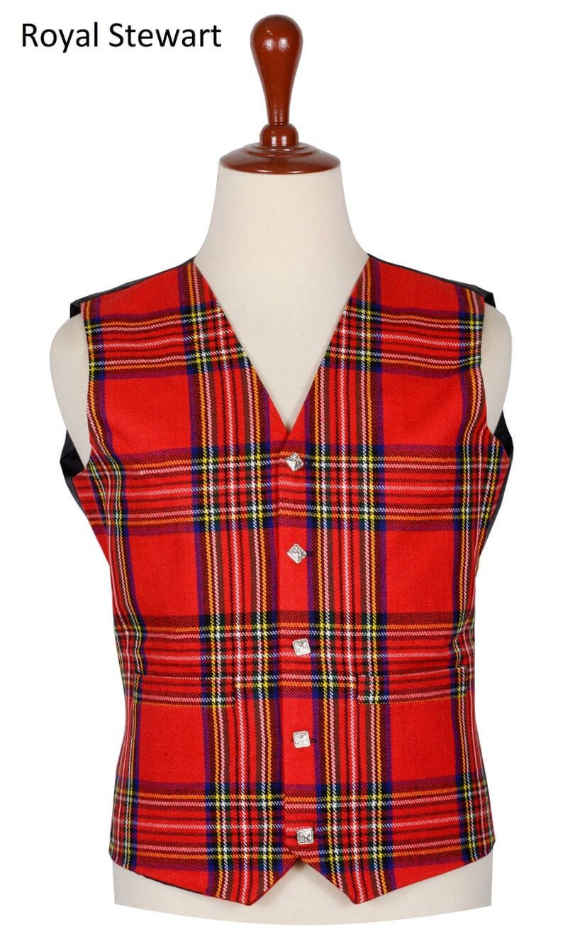 Royal Stewart Tartan Vest