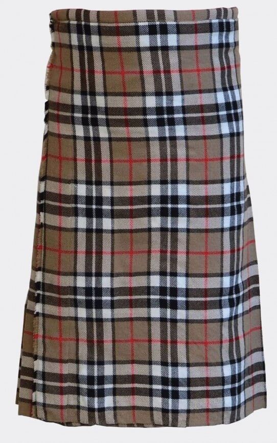 Thompson Camel Tartan Kilt