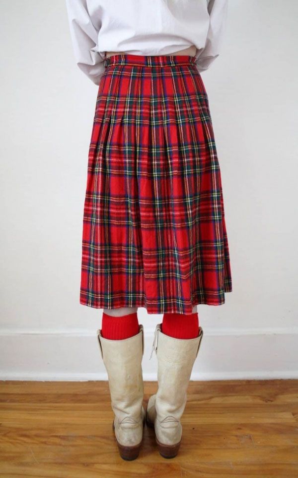 Women Royal Stewart Tartan Kilt