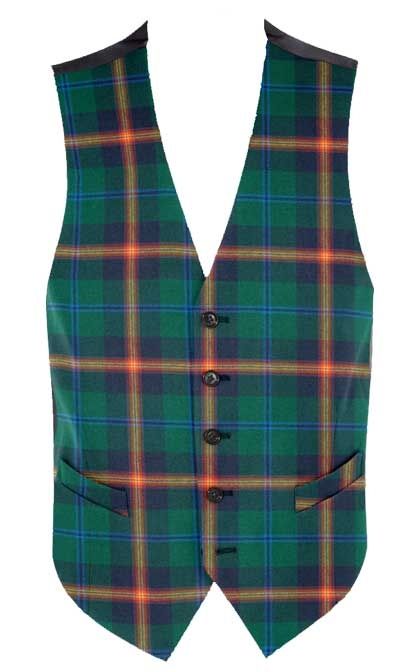 Young Modern Tartan Vest